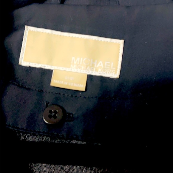 Beautiful black🖤MK Michael Kors Trench Coat - Picture 2 of 9